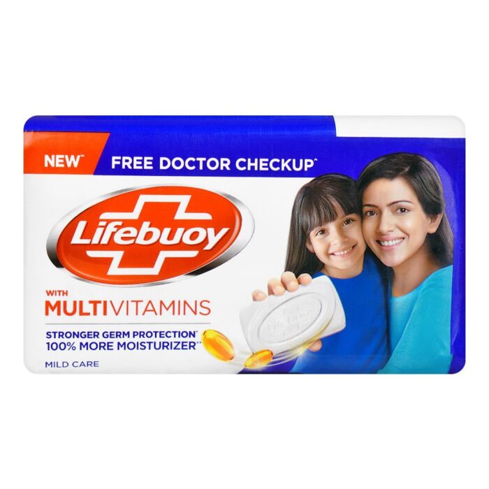 lifebuoy mild care soap 3in1 128gm