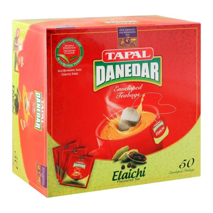 Tapal Danedar Teabags Elachi 50Sacht