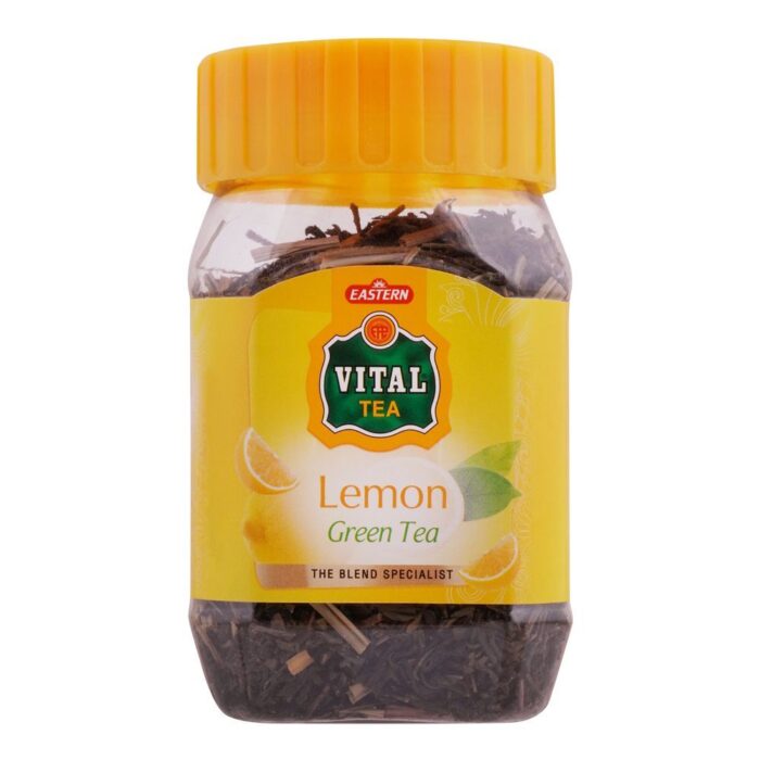 Vital Lemon Green Tea Jar 100G