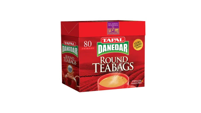 Tapal Danedar Round Tea bag 80Pc